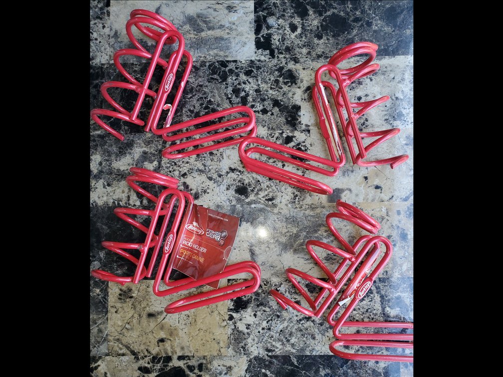 4 PC. Lot- Berkley Bucket rod holders