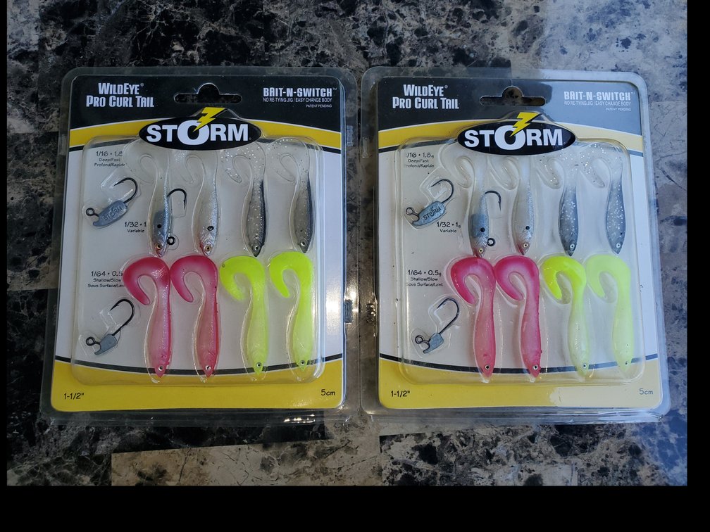 Lot of 2- Storm Walleye lures