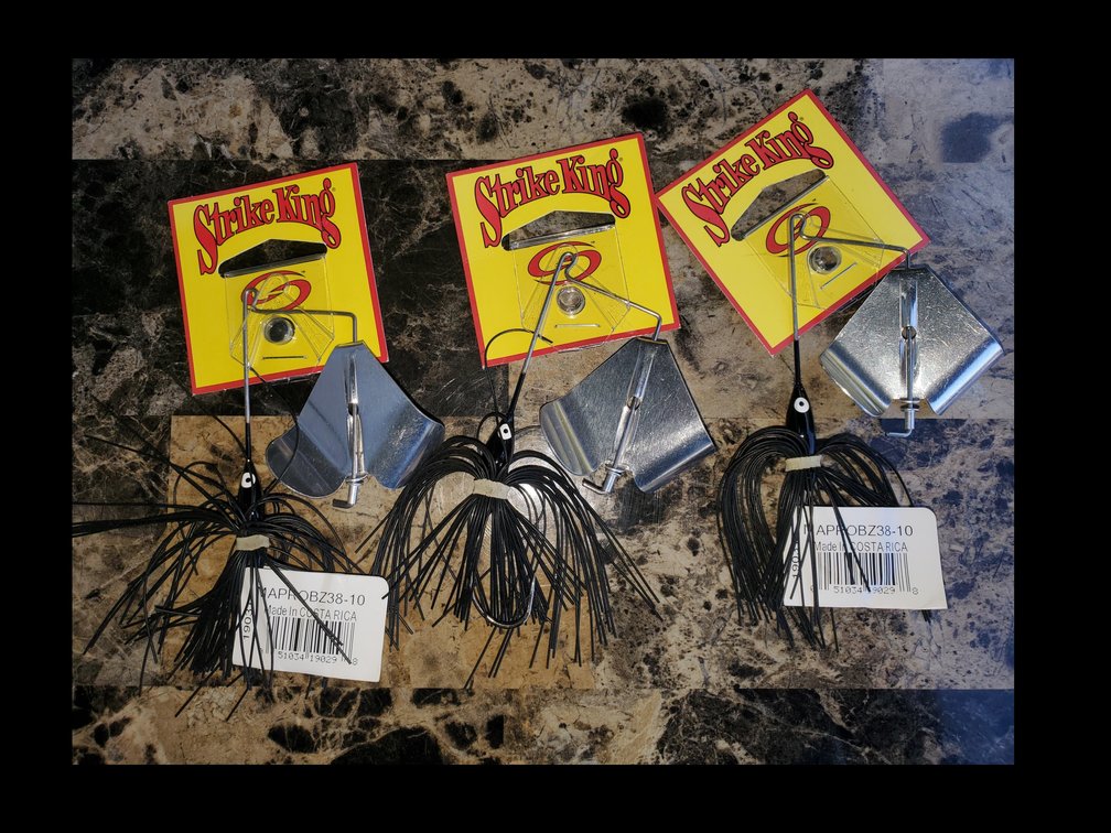 Strike King buzzbait lot