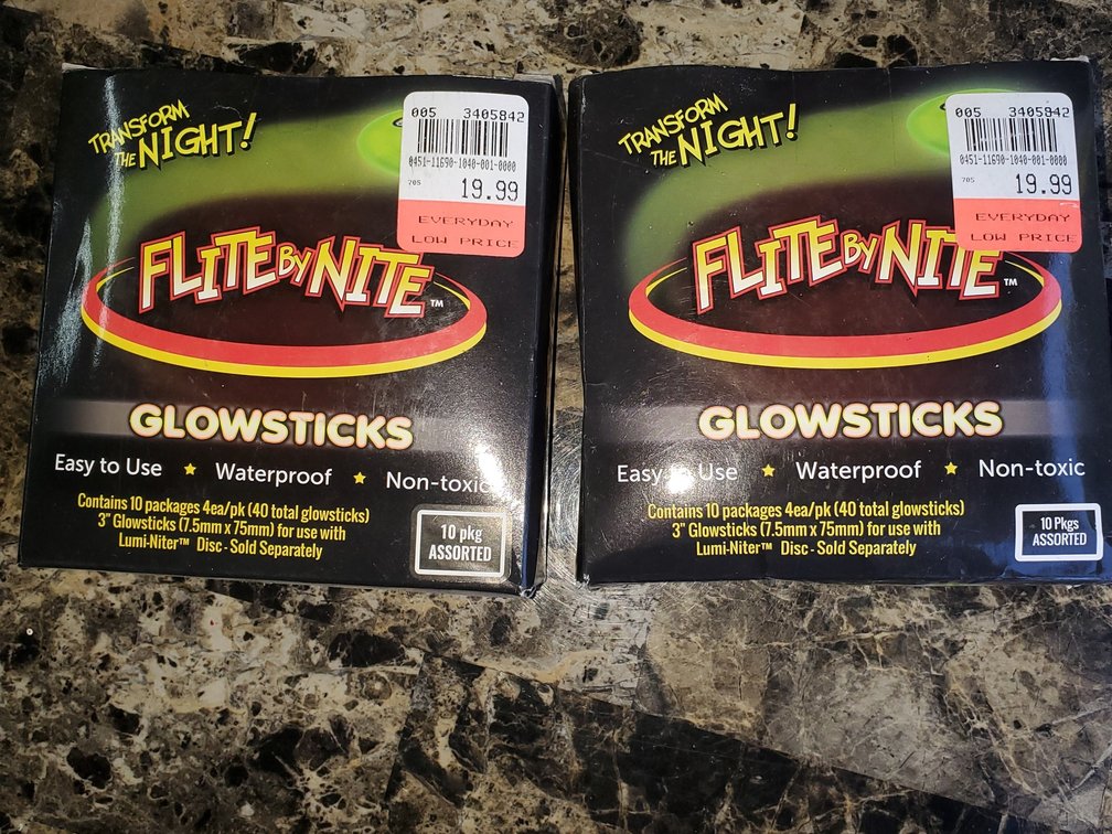 Glowsticks- Lot of 2