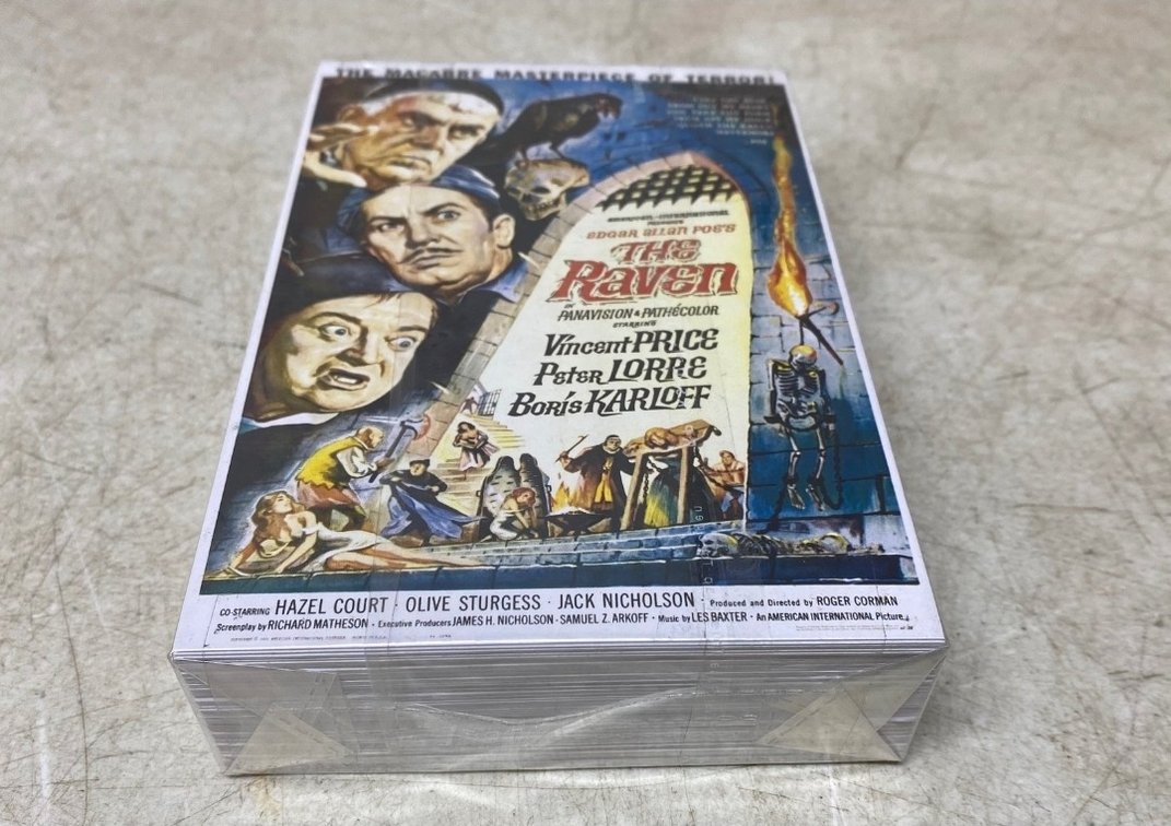 (72) 4”x6” Vintage Horror Movie Cards