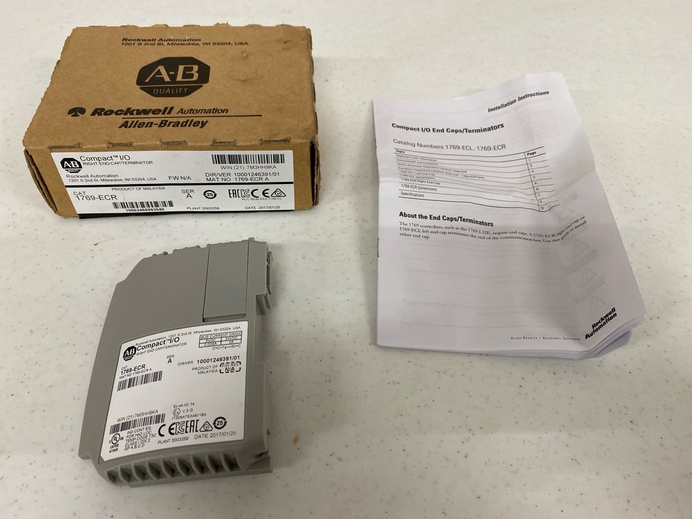 Allen-Bradley 1769-ECR Compact I/O Right End Cap/Terminator