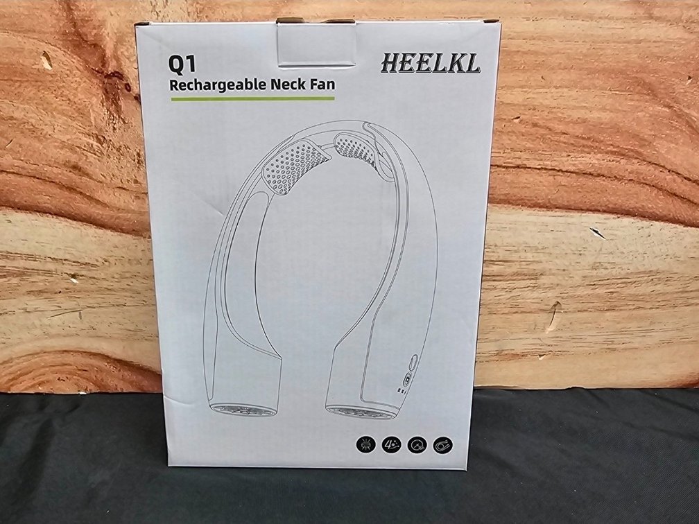 AI Neck Fan, 4 Speeds Adjustable Portable Personal Fan Rechargeable, 4000 mAh Battery Faster Cooling Wearable Fan, Ultra Quiet for Home, Office, Travel, Outdoor