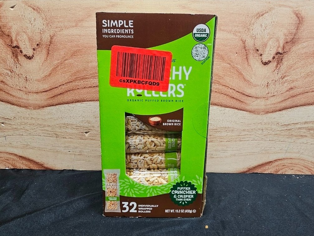 32 Wrapped Friendly Grains Crunchy Rollers