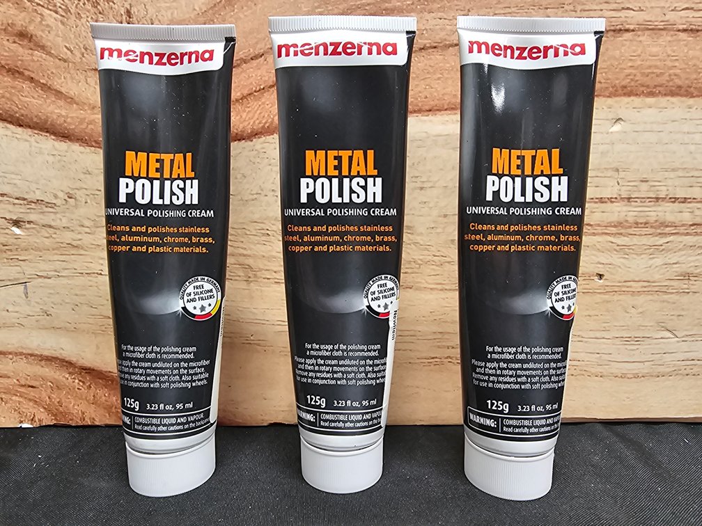 (3) Menzerna Metal Polish 3.23 fl oz