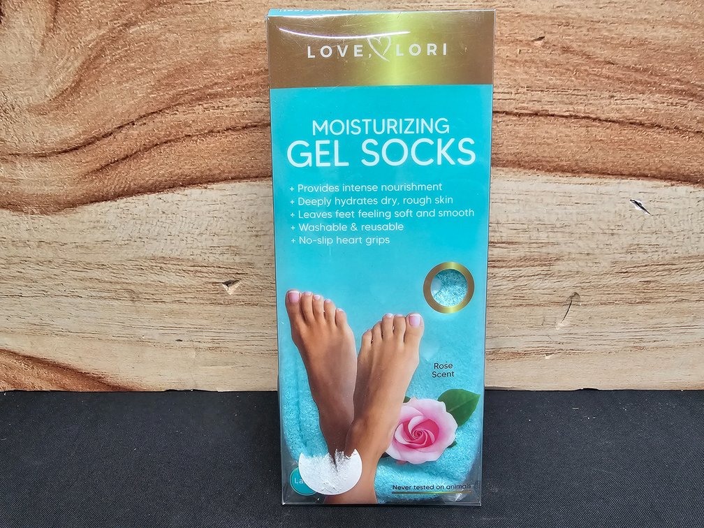 Large- Love Lori Moisturizing Gel Socks
