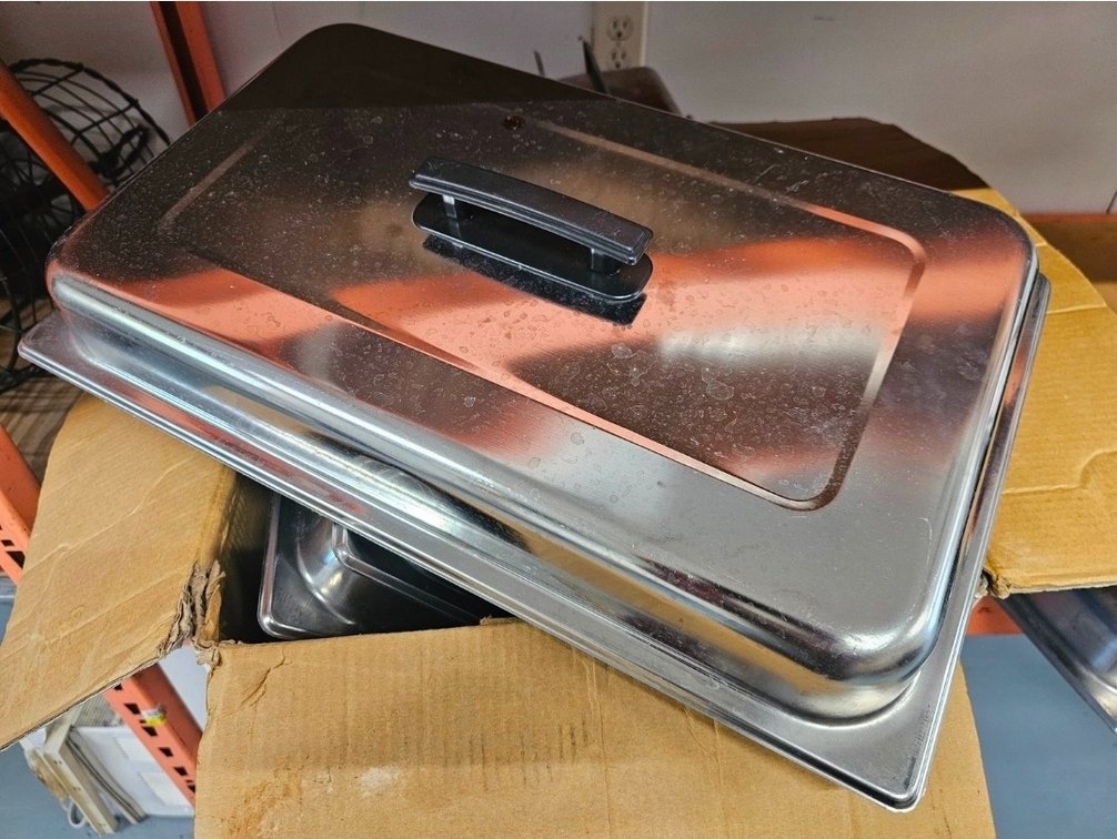 (7) Stainless Chafing Pan Lids