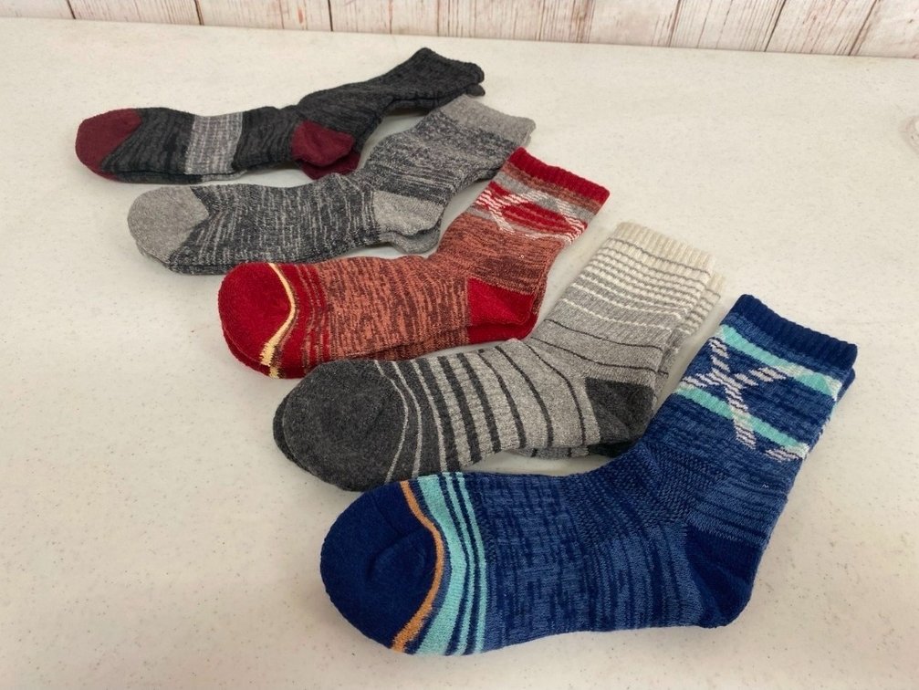 (5) Pair Wool Socks