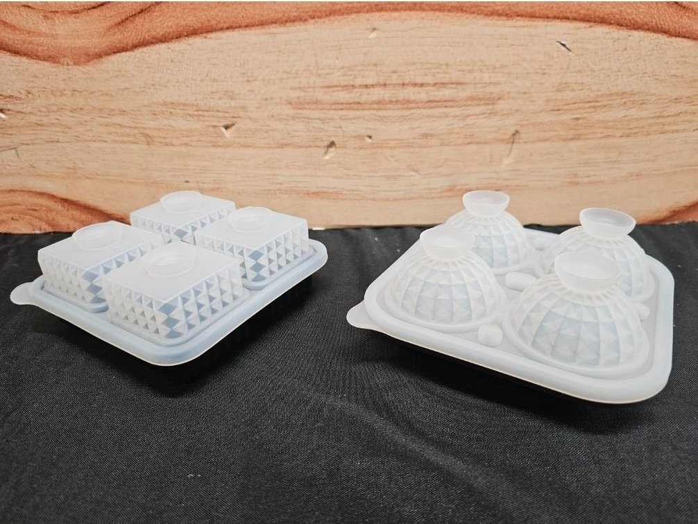 (2) Bourbon Ice Ball Mold