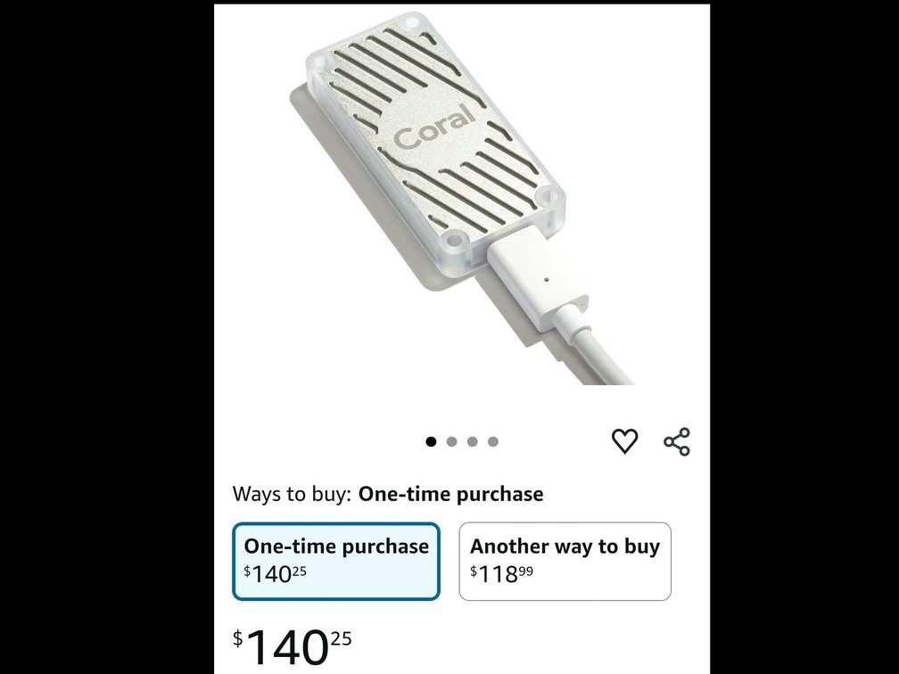 USB Edge TPU ML Accelerator coprocessor for Raspberry Pi and Other Embedded Single Board Computers