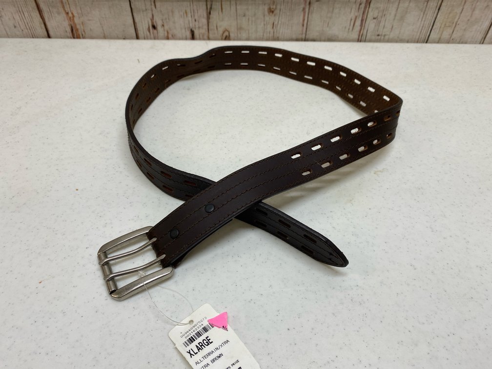 XL Brown Leather Belt