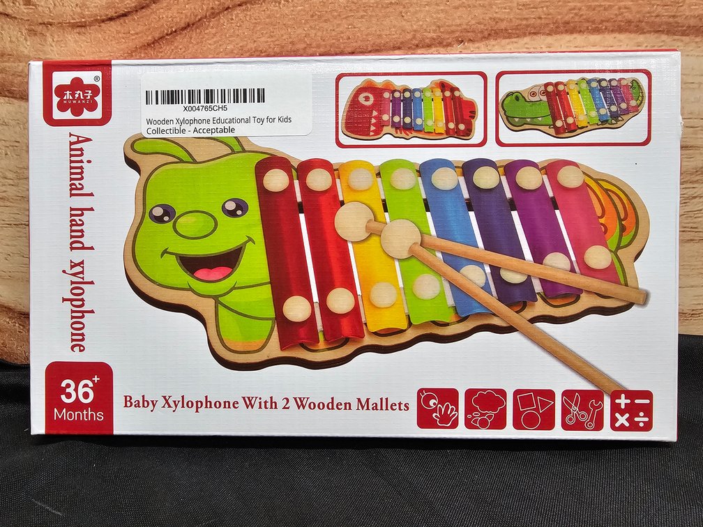 Baby Xylophone With 2 Wooden Mallets 