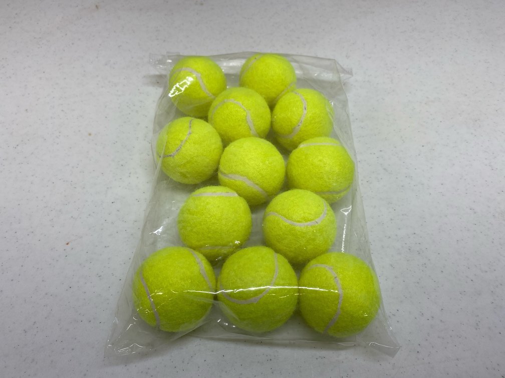 (12) Small Tennis Balls for Small Dogs