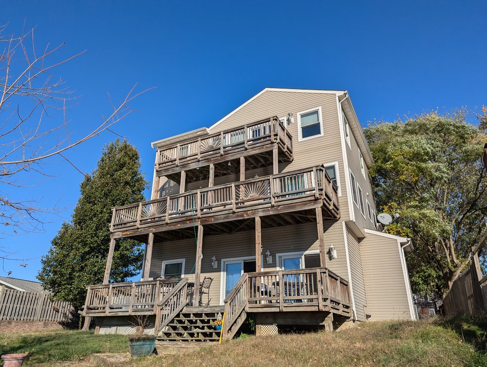 Image for 5 BR, 4 BATH WATERFRONT HOME W/ DET. 2-CAR GARAGE/ 65' +/- WATERFRONT ON LYNCH COVE W/ PIER