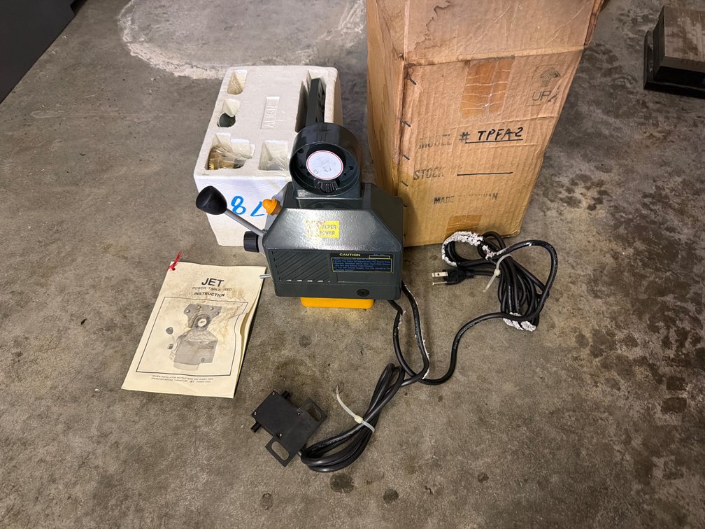 Jet power table feed