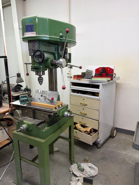 Jet 16, 12 spd drill press/milling machine
