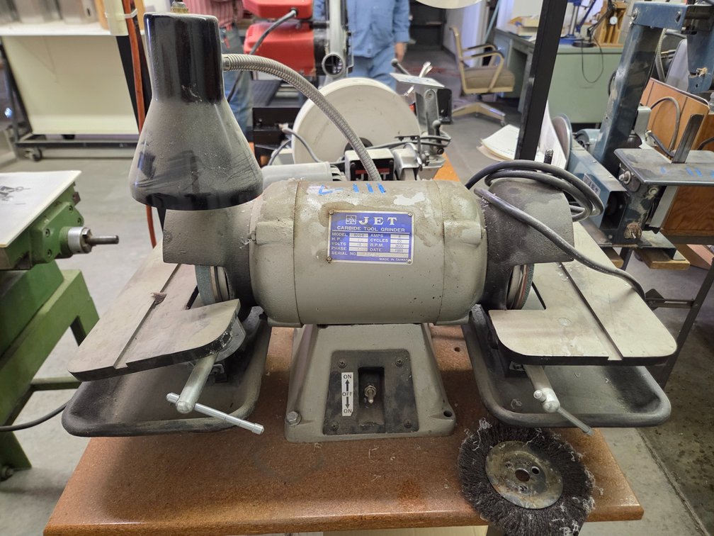 Jet 1hp bench grinder