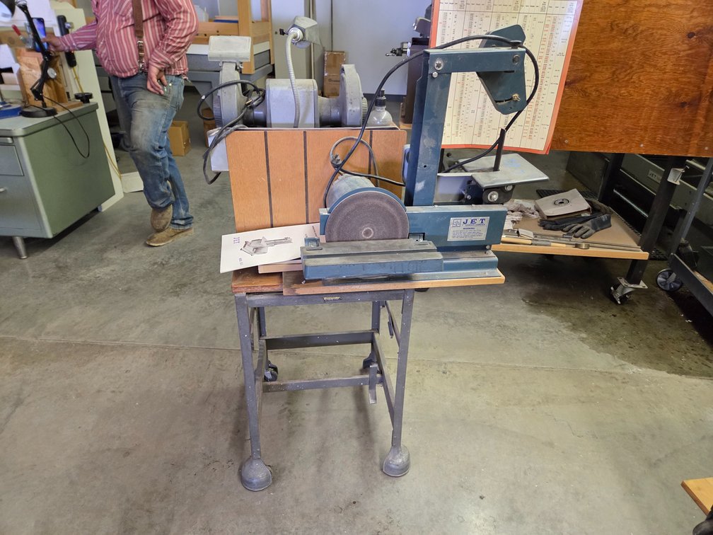 Jet 1" belt sander, grinder & Craftsman .5hp bench grinder