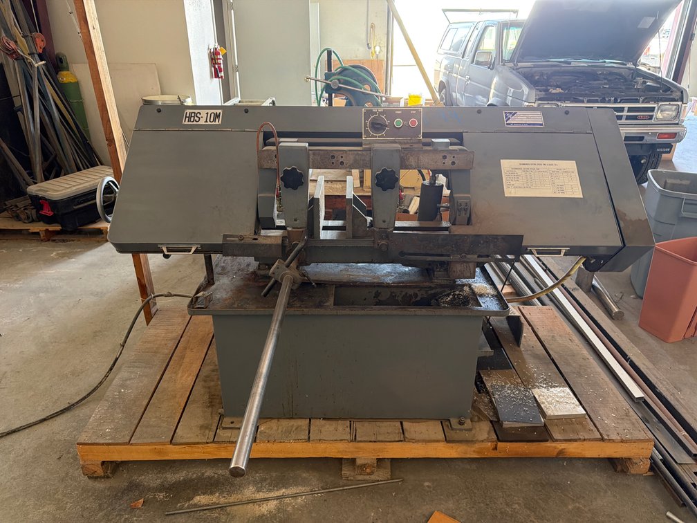 Jet HBS-10M metal band saw