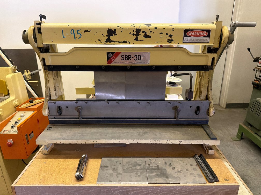 Jet SBR-30 comb. break, roller, metal shear