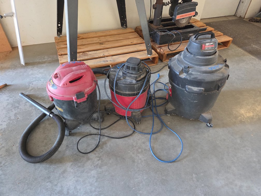 Shop vacuums