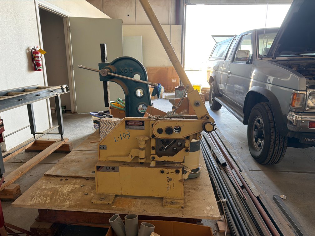 Jet US-10 manual metal shear