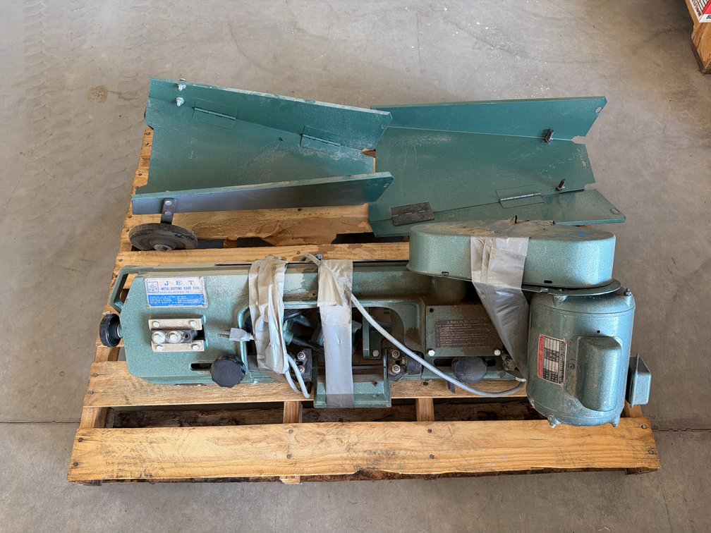Jet metal band saw