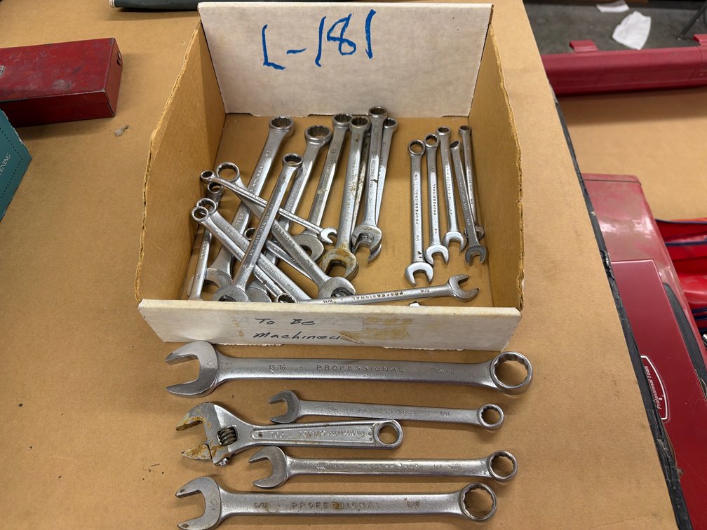 Proto end wrenches sae