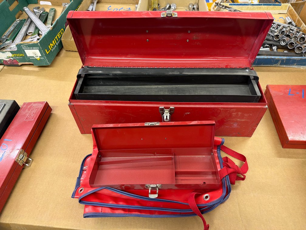 Proto metal tool set boxes