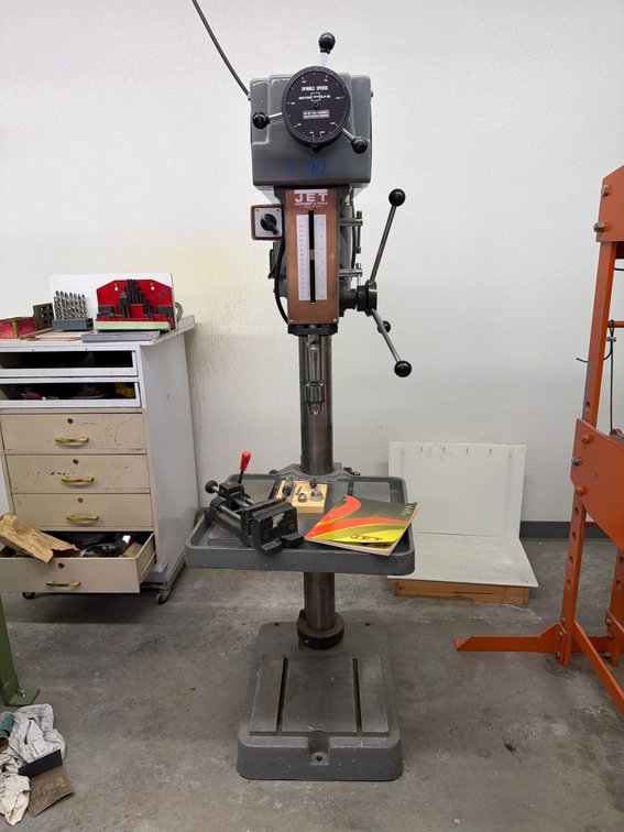 Jet JDP-125 VS-1 variable speed drill press