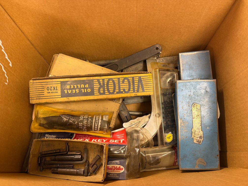 assorted tools,