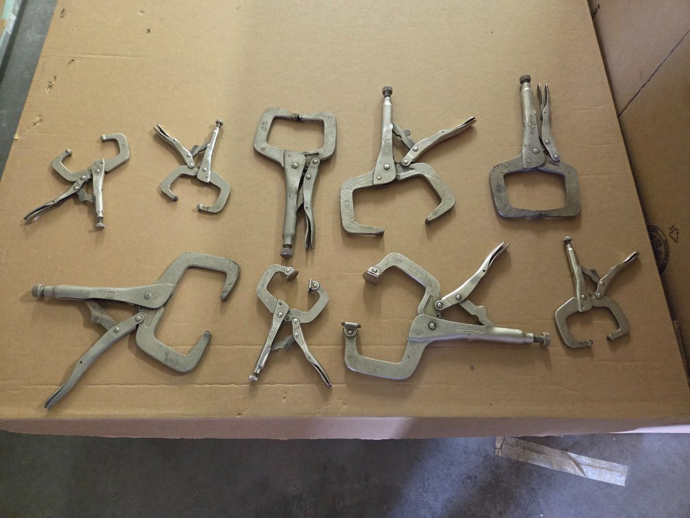 welding C clamp pliars