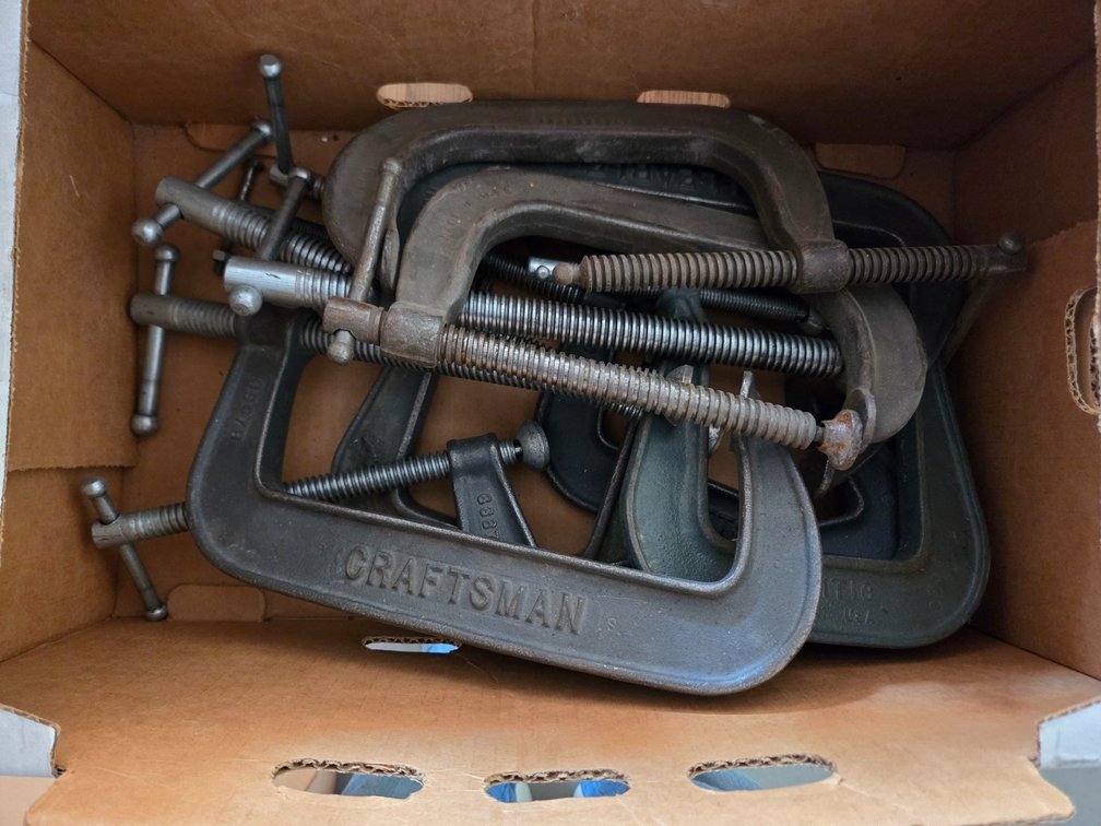 Craftsman C clamps