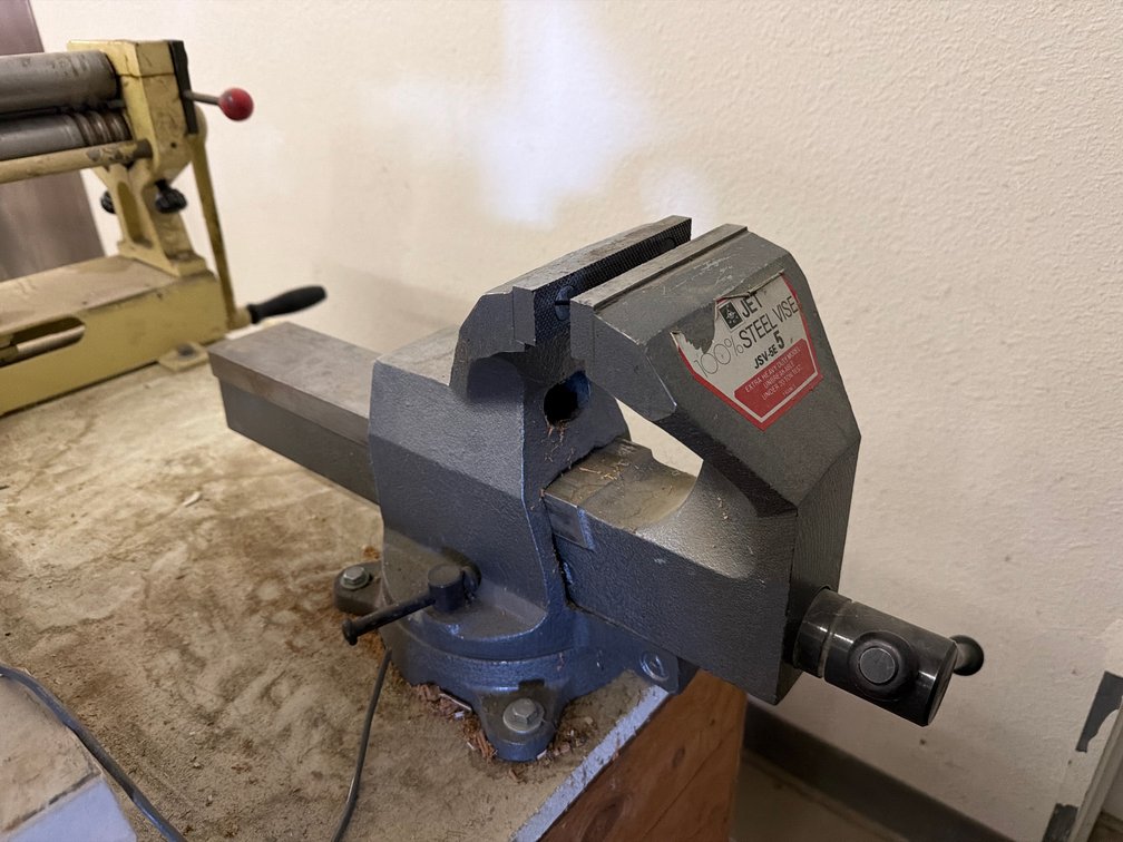 Jet 5” steel vise