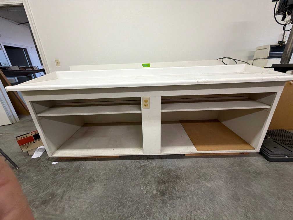 97.5"x37.5" veneer work station