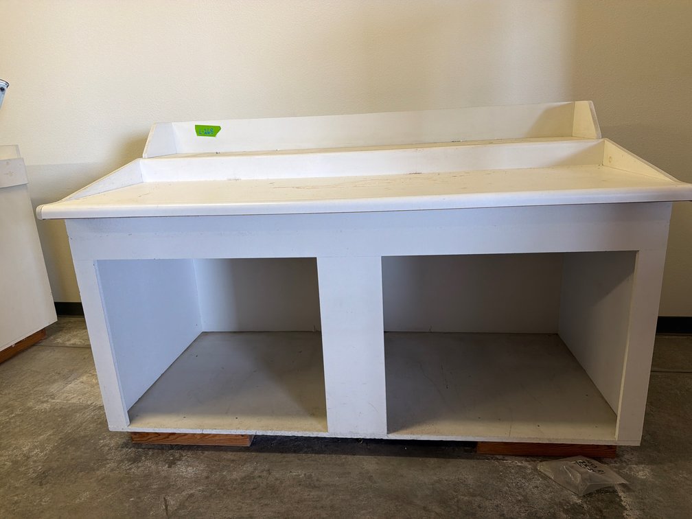 73.5"x37.5" veneer work station