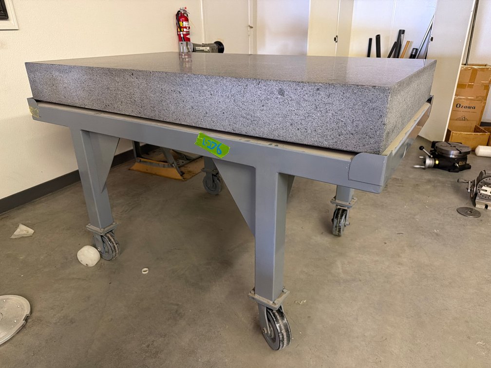 60"x36"x6¼" granite precision layout table