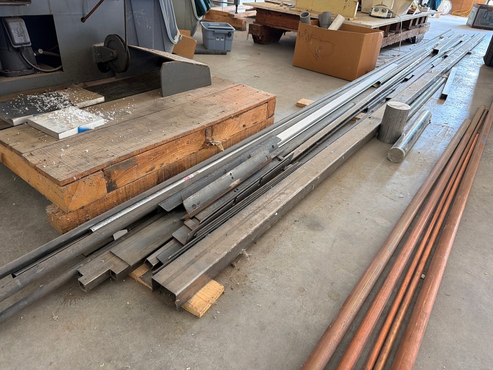 assorted new shop iron stock