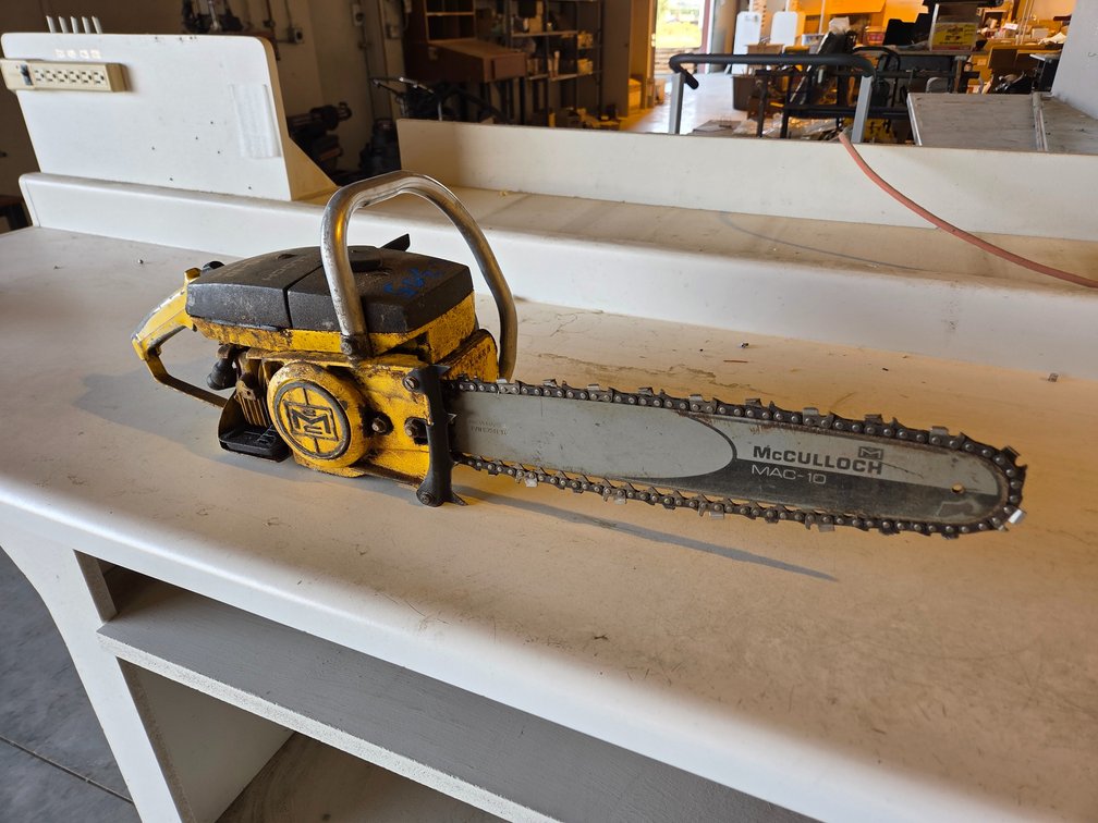 Mculloch 1010 chain saw