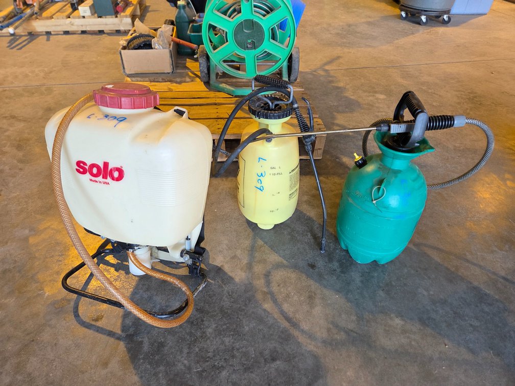 Solo back pack sprayer, hand sprayers