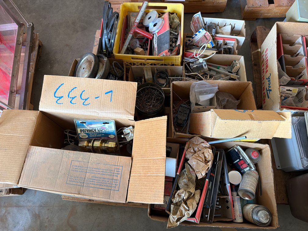 shop, and hardware supplies