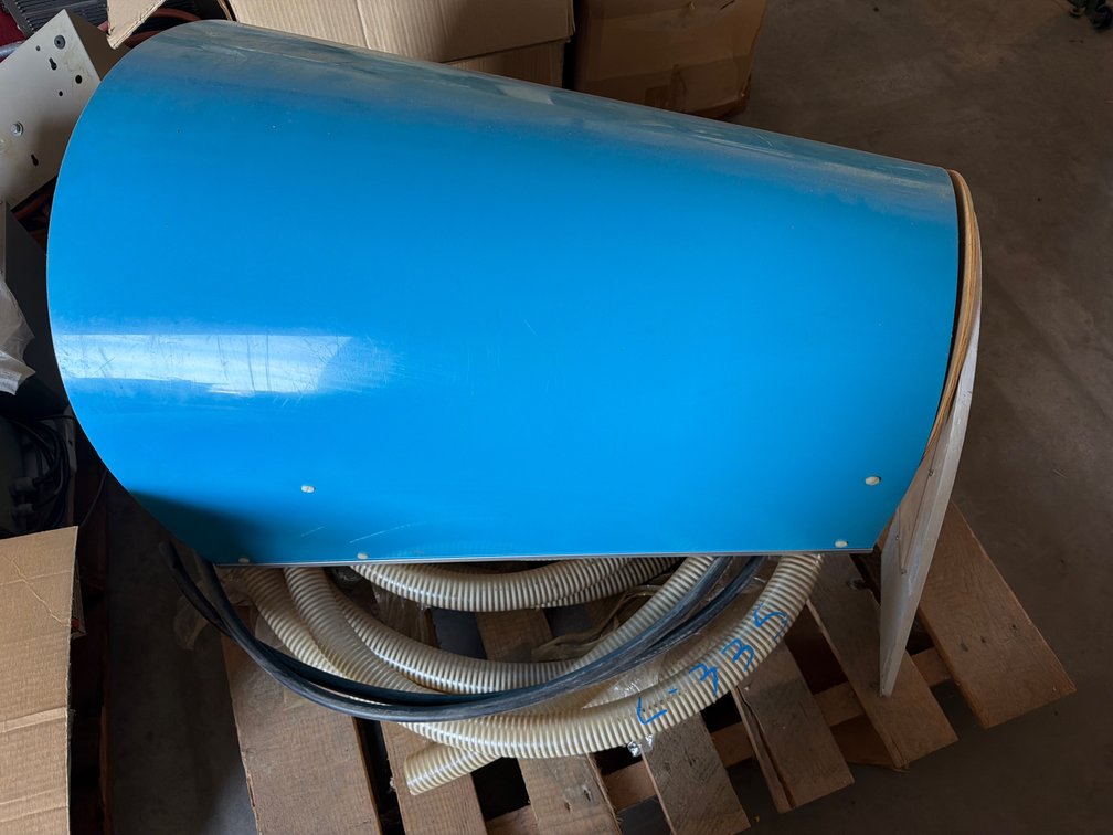 suction hose, poly hood