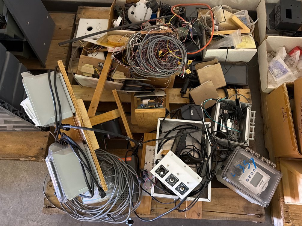 control boxes, motors