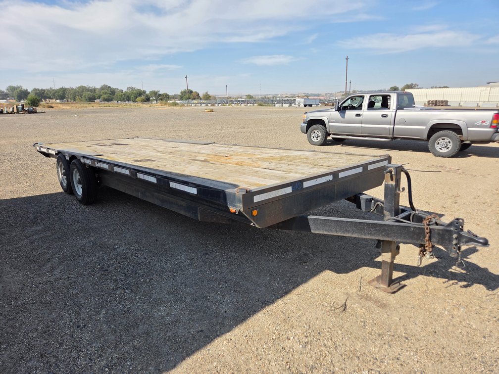 2008, 24'x8' tandem axle flatbed trailer, 1T9BF28268L846128