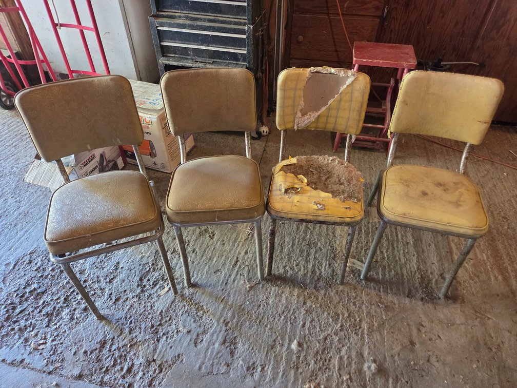 chrome dinette set