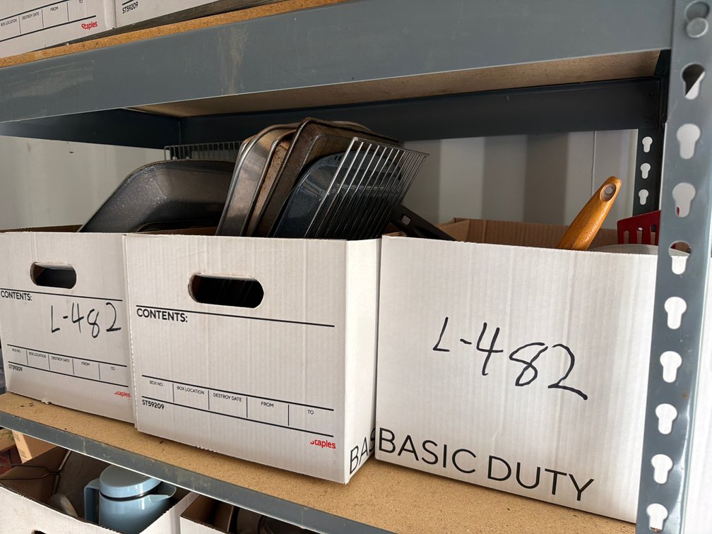 pots, pans, utensils