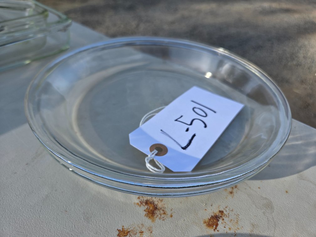 Fire King pie dishes