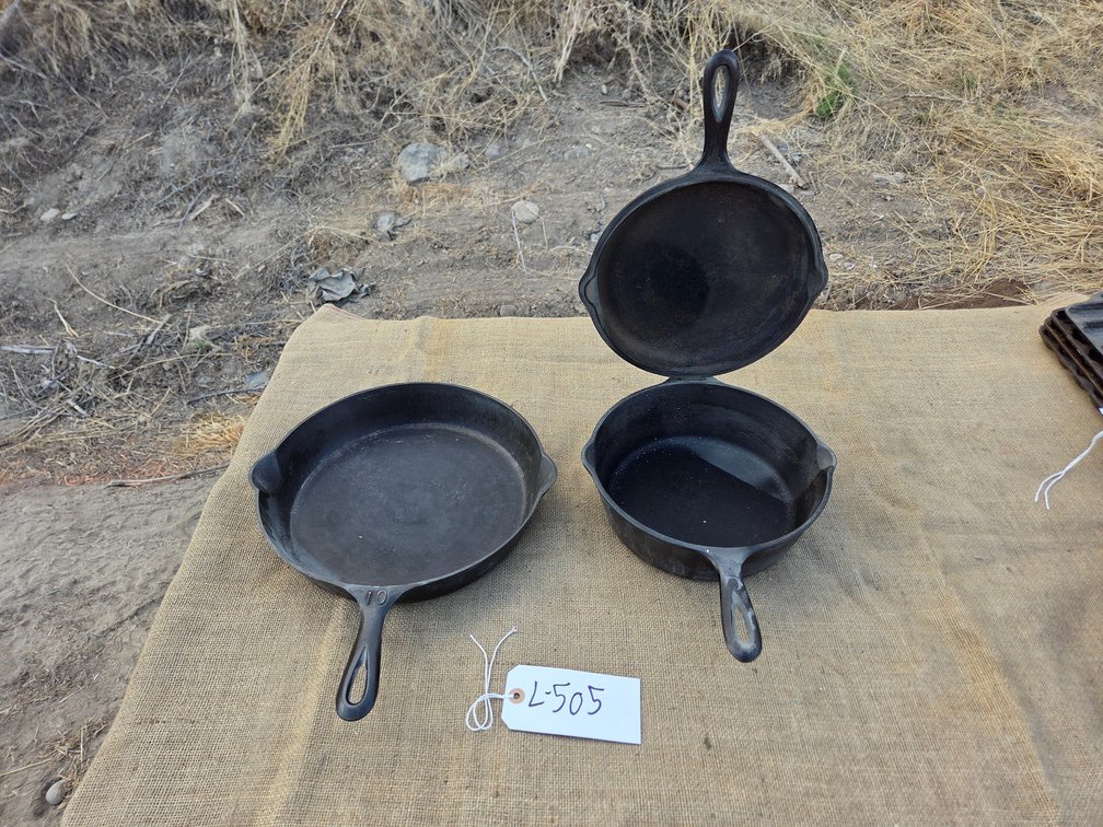 US cast iron skillets