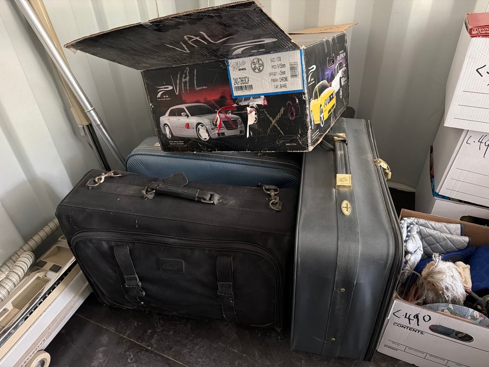 office supplies,.luggage, decorations