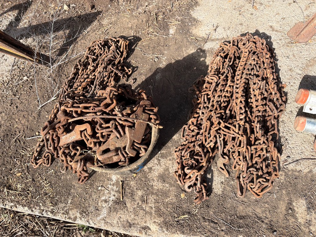 truck tire chains, parts